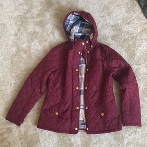 Barbour the tartan collection jacket with hood